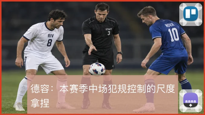 德容：本赛季中场犯规控制的尺度拿捏